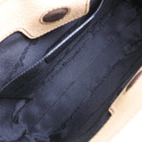 Salvatore Ferragamo Shoulder Bag leather 0202694 beige Women Used Authentic