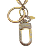 LOUIS VUITTON key ring Bag charm Key ring LV Sphere Plated Gold M61024 gold unisex(Unisex) Used Authentic
