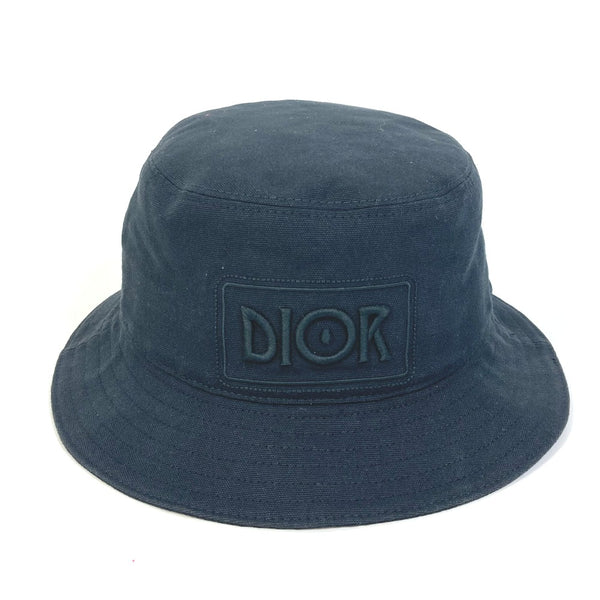 Dior hat hat Bucket hat hat cotton 033C906W4511 black unisex(Unisex) Used Authentic