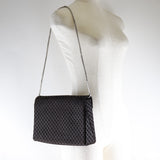 Salvatore Ferragamo Shoulder Bag ChainShoulder leather AQ-21 8761 Brown Brown Women Used Authentic