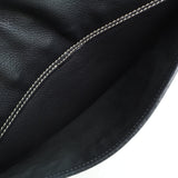 CELINE Shoulder Bag Calfskin black Women Used Authentic