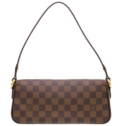 LOUIS VUITTON Handbag N60007 Damier canvas Brown Damier Ravello PM Women Used Authentic