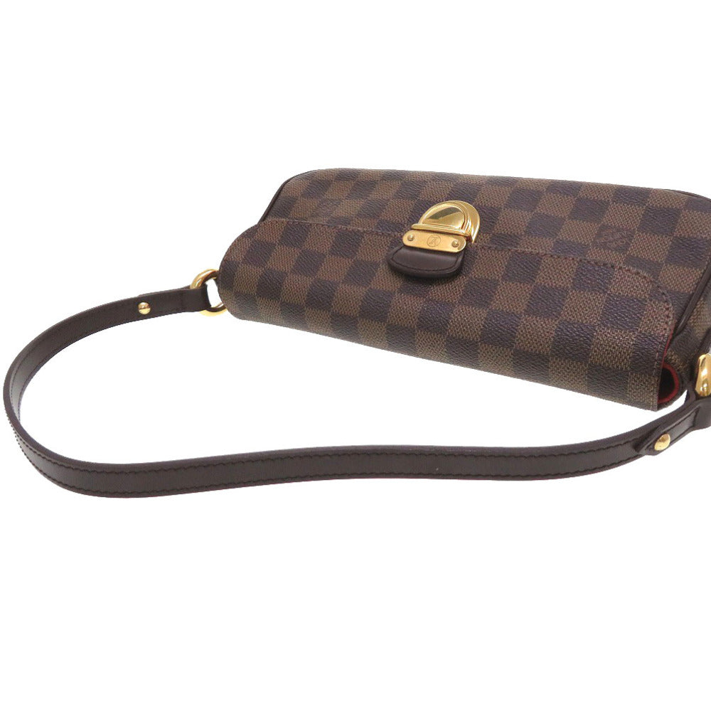 LOUIS VUITTON Handbag N60007 Damier canvas Brown Damier Ravello PM Women Used Authentic