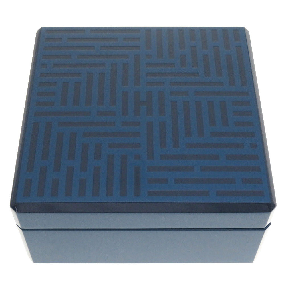 HERMES Other miscellaneous goods lacquer Indigo watch jewelry box