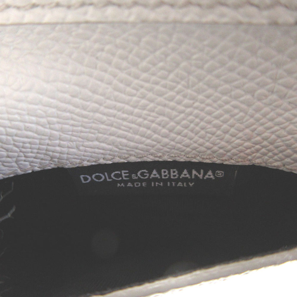 DOLCE&GABBANA Coin case leather white Sicily