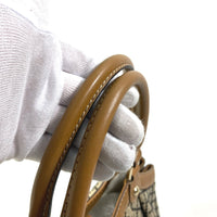 GUCCI Tote Bag Handbag Shoulder Bag Bag Sukey Canvas / leather 211944 beige Women Used Authentic