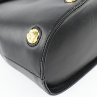 Salvatore Ferragamo Handbag 2WAYShoulder Calfskin AN215209 black Women Used Authentic
