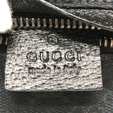 GUCCI Waist bag GG canvas W pocket GG canvas 162962 black Women Used Authentic