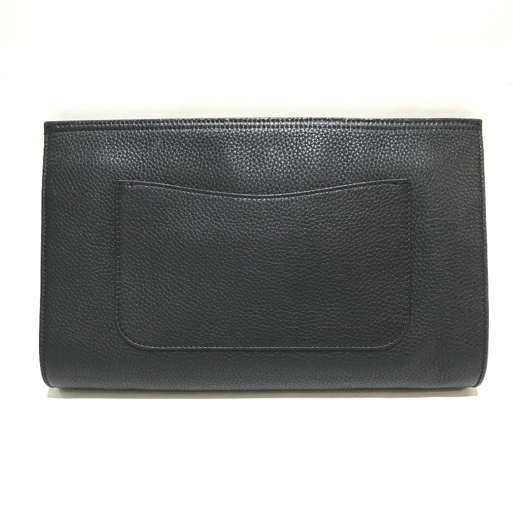 GUCCI Clutch bag 387220 Bamboo / leather black bamboo clutch Clutch bag unisex(Unisex) Used Authentic