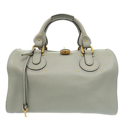 Chloe Handbag leather green Paddington