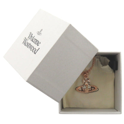 Vivienne Westwood Necklace Stone, Metal Pink gold MAYFAIR BAS RELIEF