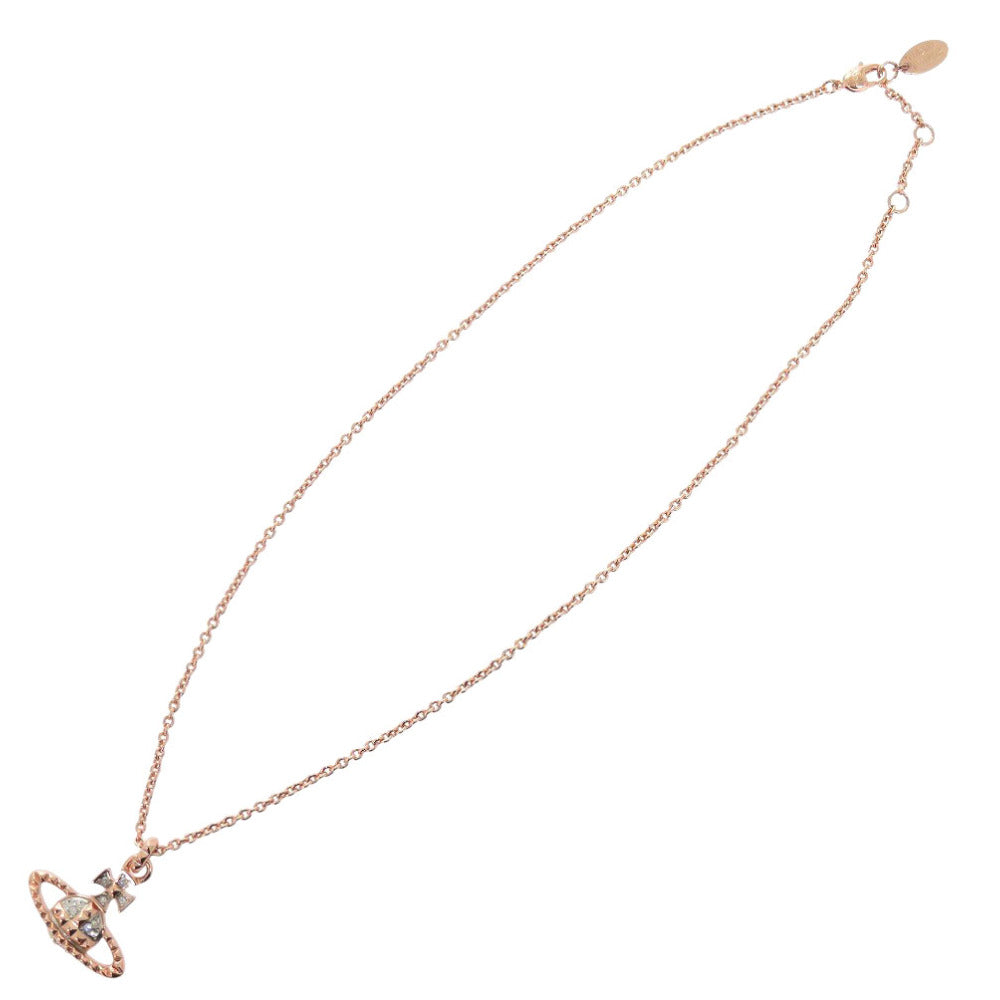 Vivienne Westwood Necklace Stone, Metal Pink gold MAYFAIR BAS RELIEF