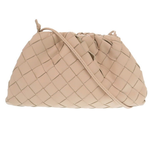 BOTTEGAVENETA Shoulder Bag leather pink The pouch