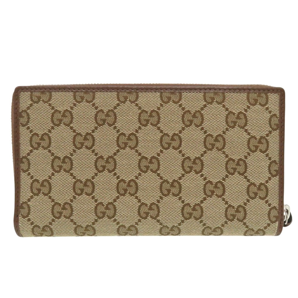 GUCCI Long Wallet Purse 681710 GG canvas beige The Hacker Project Neo Classic Balenciaga Collaboration