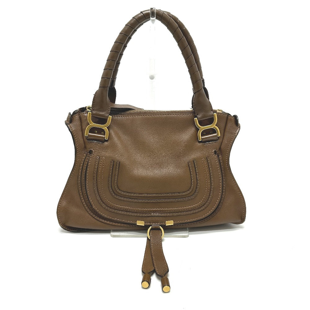 Chloe Handbag leather Brown Mercy