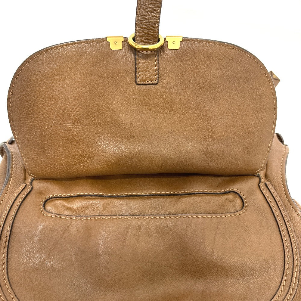 Chloe Handbag leather Brown Mercy