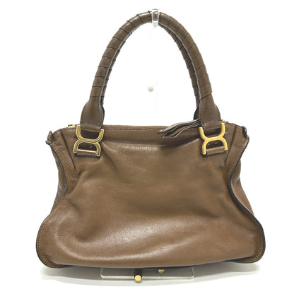 Chloe Handbag leather Brown Mercy