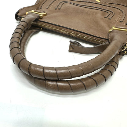 Chloe Handbag leather Brown Mercy