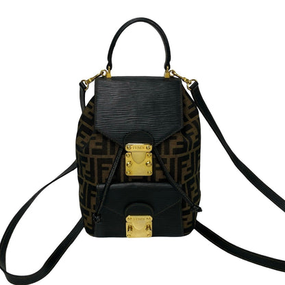 FENDI Backpack Nylon black