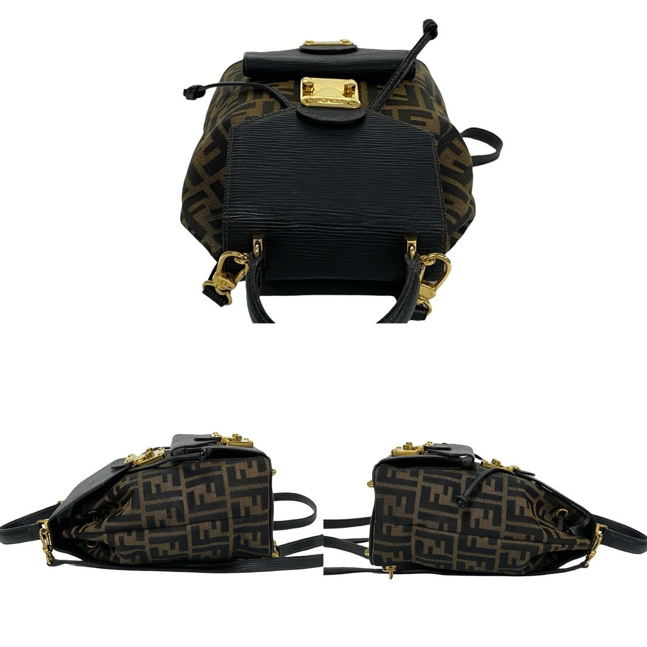 FENDI Backpack Nylon black