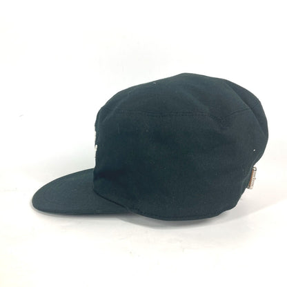 LOUIS VUITTON cap MP2732 cotton black NIGO collaboration NIGO Squared Newsboy Cap mens 60 Used Authentic