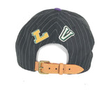LOUIS VUITTON cap hat cap baseball Crocodile Newsboy Cap Cotton, Wool MP3407 purple mens Used Authentic