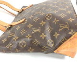 LOUIS VUITTON Shoulder Bag Tote Bag shoulder bag Monogram Hippo ・ Piano Monogram canvas M51148 Brown Women Used Authentic