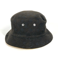 LOUIS VUITTON hat Hat Hat Bucket Hat Bob Hat Chapo Monogram Denim Cotton, Polyester M76209 black mens Used Authentic