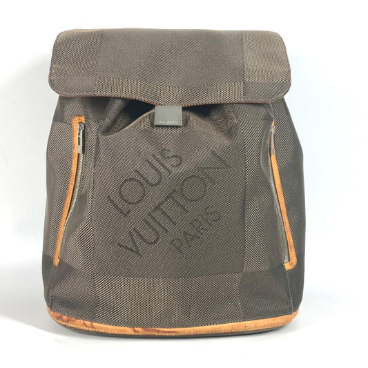 LOUIS VUITTON Backpack M93056 Damier Jean Canvas khaki Damier Jean Pionie