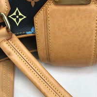 LOUIS VUITTON Handbag Bag Monogram multicolor Greet Monogram multicolor canvas M93555 black Women Used Authentic