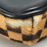 LOUIS VUITTON Shoulder Bag M92130 Harako / Leather Brown Damie sovage Gazelle Women Used Authentic