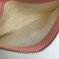 BALENCIAGA Tote Bag bag handbag Navy kabas S Canvas leather 339933 Natural / light pink Women Used Authentic