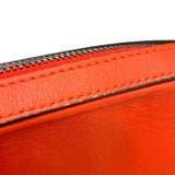 LOUIS VUITTON Shoulder Bag N23356 Leather / Damier Infini Leather Orange Damier Anfini pochette district(Unisex) Used Authentic