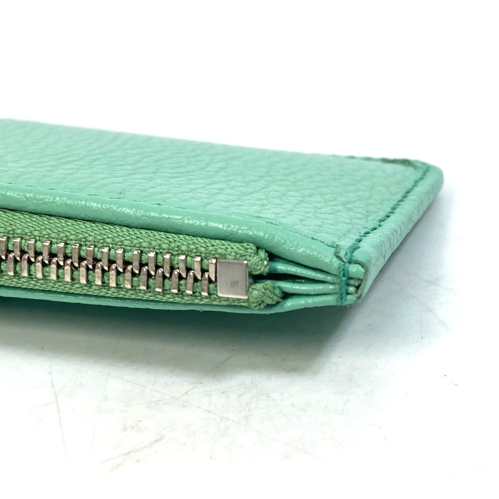 GUCCI Coin case 701070 leather Green type GG Marmont Women Used Authentic