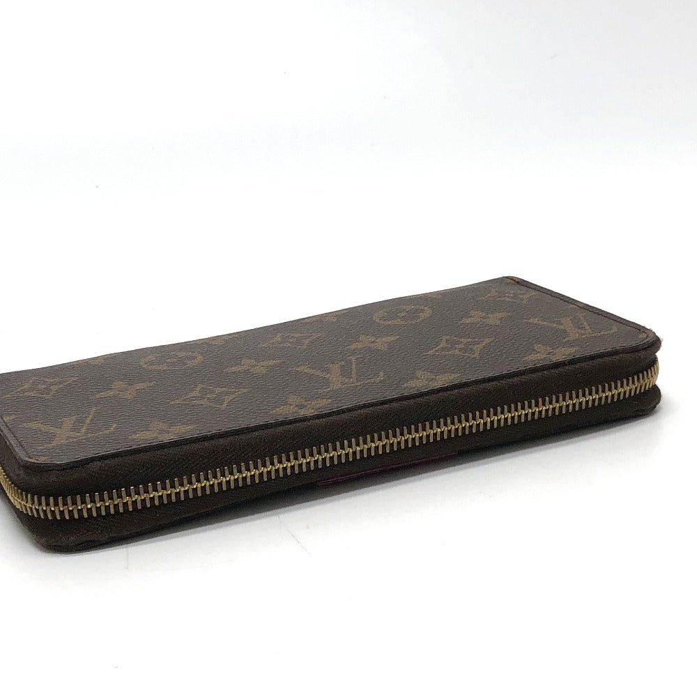 LOUIS VUITTON Long Wallet Purse M61364 Monogram canvas Brown Monogram zippy wallet totem Women Used Authentic