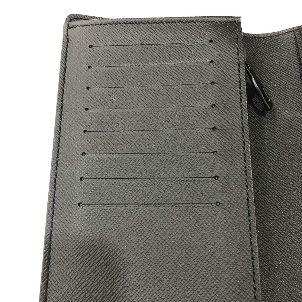 LOUIS VUITTON Long Wallet Purse M81932 Monogram Eclipse Canvas black Monogram Eclipse Portefeuille Braza mens Used Authentic