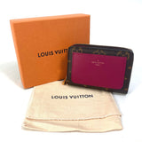 LOUIS VUITTON Folded wallet M82377 Monogram canvas Brown Monogram Portefeuille Lou Women Used Authentic