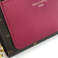LOUIS VUITTON Folded wallet M82377 Monogram canvas Brown Monogram Portefeuille Lou Women Used Authentic