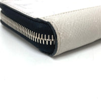 LOUIS VUITTON Long Wallet Purse M30446 canvas / taigarama white Taigarama long wallet Zippy Wallet Vertical mens Used Authentic