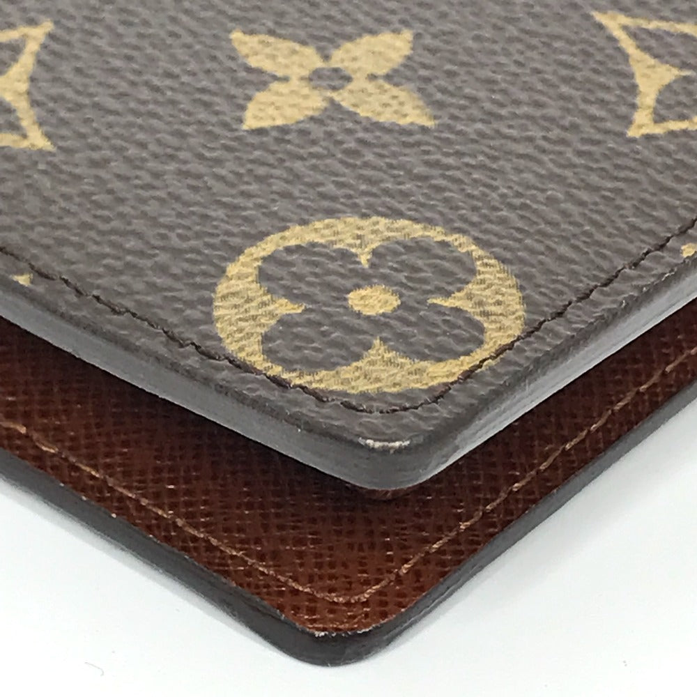 LOUIS VUITTON Folded wallet M61675 Monogram canvas Brown Monogram Portefeuille Marco mens Used Authentic