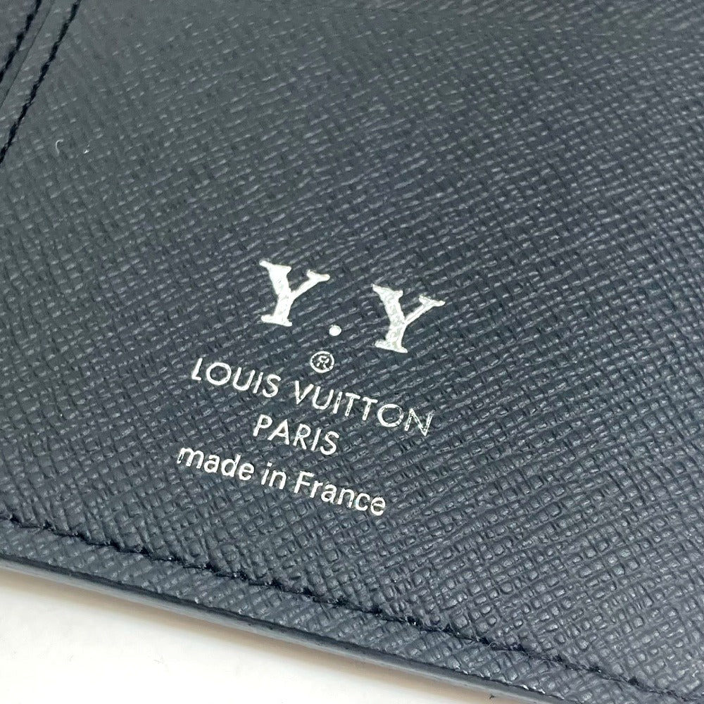 LOUIS VUITTON Long Wallet Purse M61697 Monogram Eclipse Canvas black Monogram Eclipse Portefeuille Braza mens Used Authentic