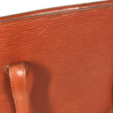 LOUIS VUITTON Shoulder Bag M52283 Epi Leather Brown Epi Ryu Sac Women Used Authentic