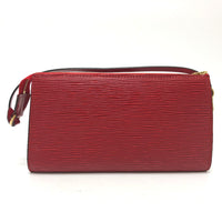 LOUIS VUITTON Shoulder Bag M40776 Epi Leather Red Epi Pochette Accessoires Women Used Authentic