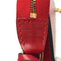 LOUIS VUITTON Shoulder Bag M40776 Epi Leather Red Epi Pochette Accessoires Women Used Authentic