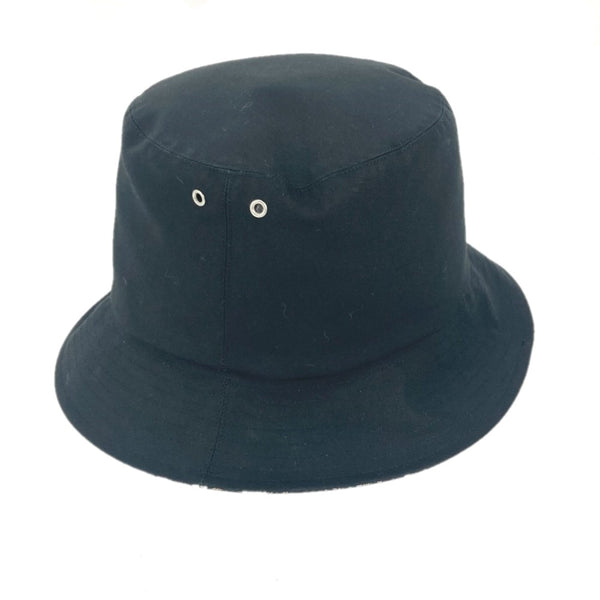 Dior hat Bob Hat Bucket Hat Hat Reversible TEDDY-D Oblique Polyester / Cotton 95TDD923A130 black Women Used Authentic