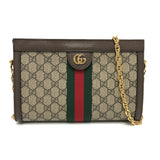 GUCCI Shoulder Bag chain bag Ophidia GG Small GG Supreme Canvas 503877 Brown Women Used Authentic