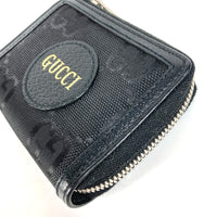 GUCCI Coin case L-shaped fastener Wallet Coin Pocket OFF THE GRID OFF THE GRID Nylon 657587 black mens Used Authentic