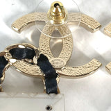 CHANEL Pierce Chain Matelasse Handbag Accessories B23C CC COCO Mark Metal, Plastic gold Women Used Authentic