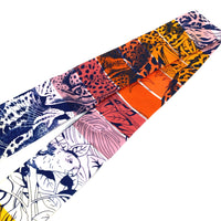 HERMES scarf silk multicolor bandeau scarf Jungle love Women Used Authentic