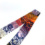HERMES scarf silk multicolor bandeau scarf Jungle love Women Used Authentic